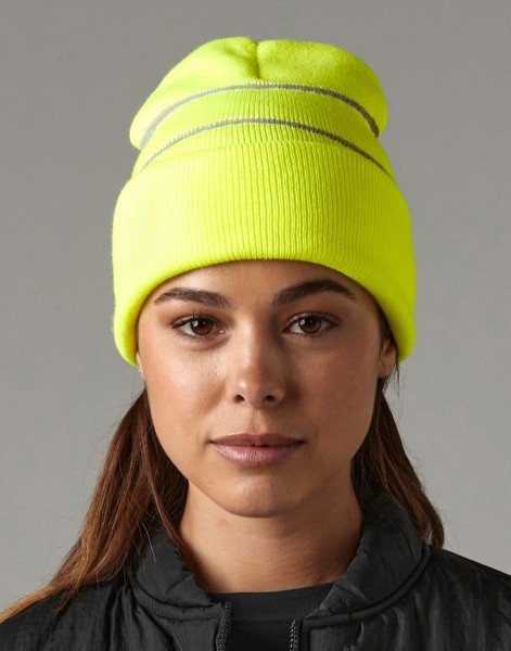Enhanced-Viz Knitted Hat  