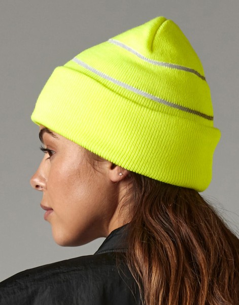 Enhanced-Viz Knitted Hat  