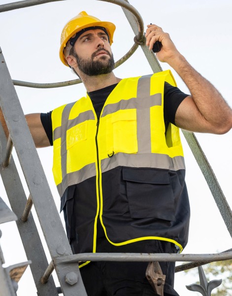 Executive Safety Vest Hamburg Narancssárga 