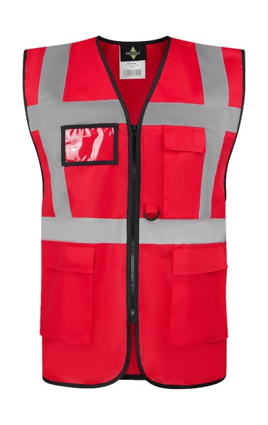 Executive Safety Vest Hamburg Piros 