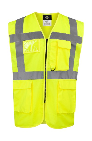 Executive Safety Vest Hamburg Sárga 
