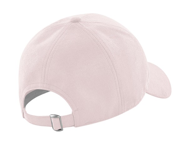 Faux Suede 6 Panel Cap  