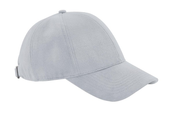 Faux Suede 6 Panel Cap  