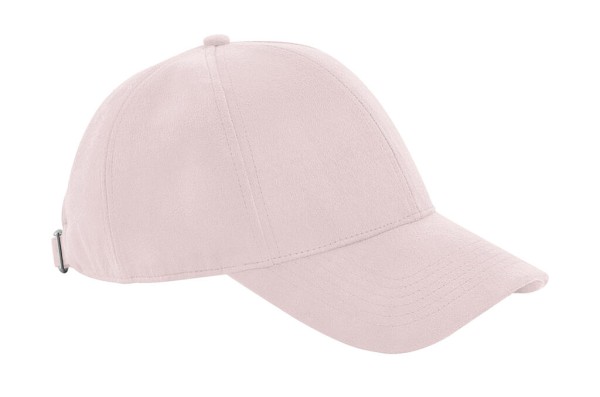 Faux Suede 6 Panel Cap  