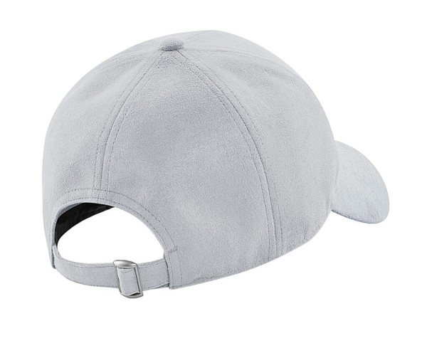Faux Suede 6 Panel Cap  
