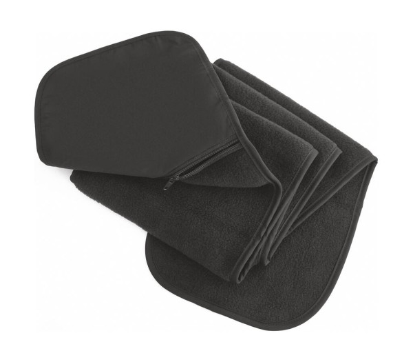 Fleece Scarf with Pocket Szürke 