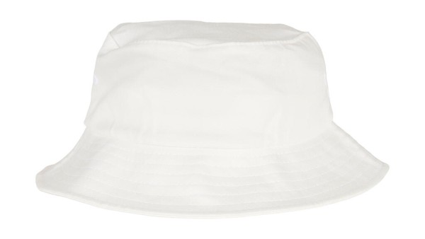 Flexfit Cotton Twill Bucket Hat Kids Fehér 