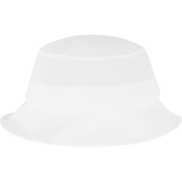 Flexfit Cotton Twill Bucket Hat Fehér 