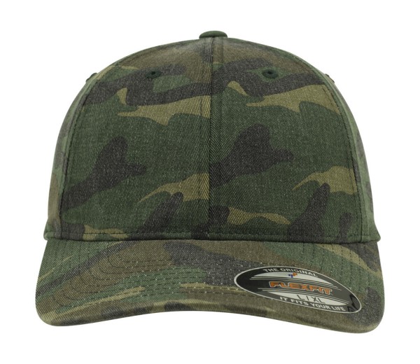 Flexfit Garment Washed Camo  