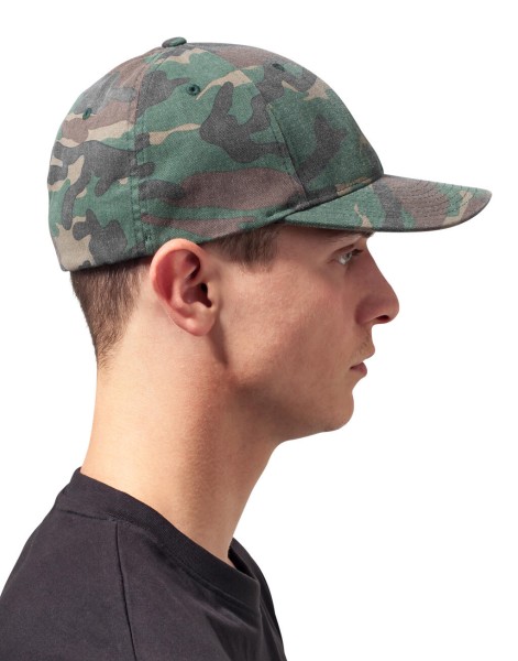 Flexfit Garment Washed Camo  
