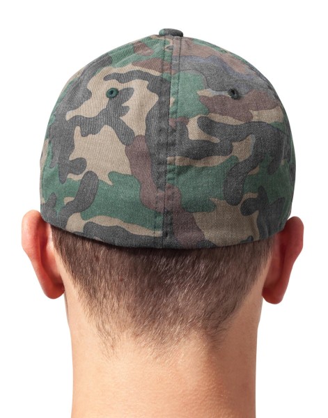 Flexfit Garment Washed Camo  