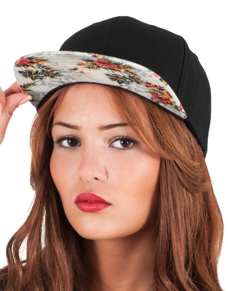 Floral Snapback  