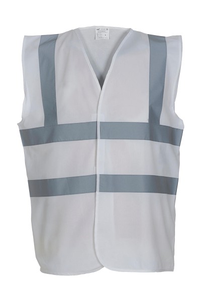 Fluo 2 Band+Brace Waistcoat Fehér 