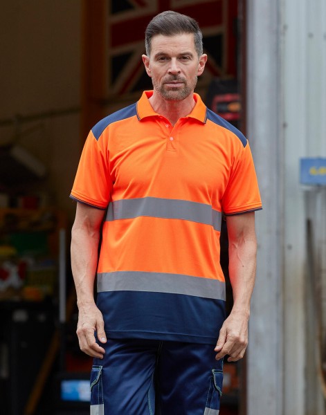 Fluo 2-Tone Polo  