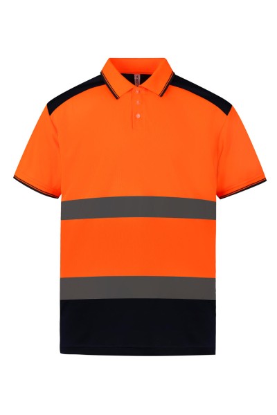 Fluo 2-Tone Polo  