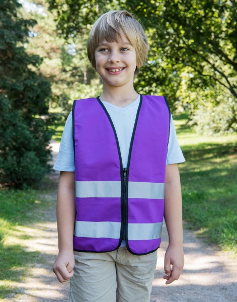 Functional Zipper Vest for Kids Aalborg Piros 