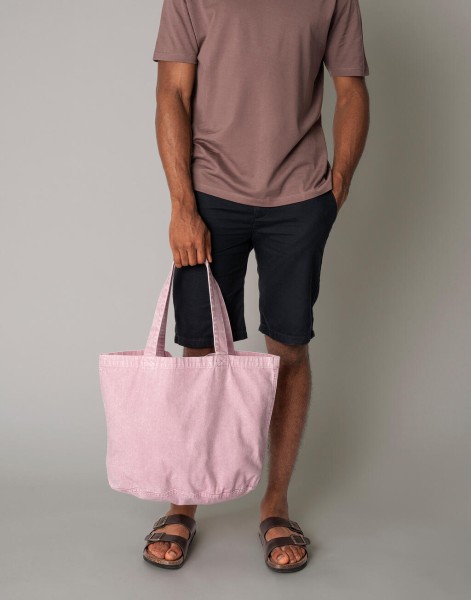 Garment Dyed Shopper  