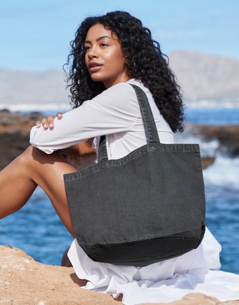 Garment Dyed Shopper  