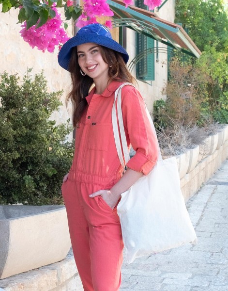 Guildford Cotton Shopper/Tote Shoulder Bag  
