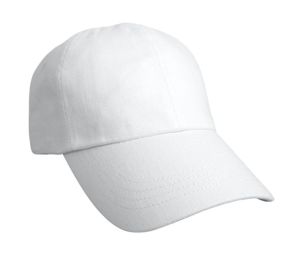 Heavy Cotton Drill Cap Fehér 