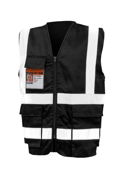 Heavy Duty Polycotton Security Vest  