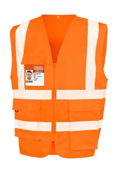 Heavy Duty Polycotton Security Vest  