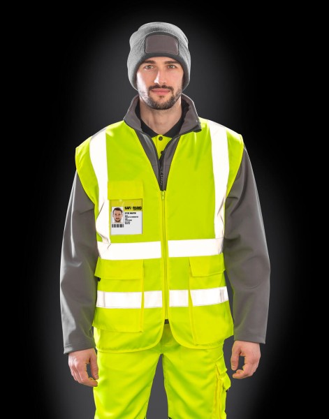 Heavy Duty Polycotton Security Vest  