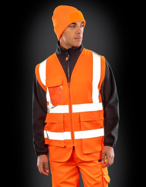 Heavy Duty Polycotton Security Vest  