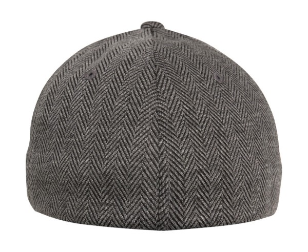 Heringbone Melange Cap  