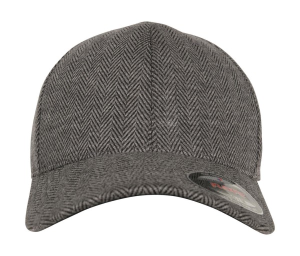 Heringbone Melange Cap  