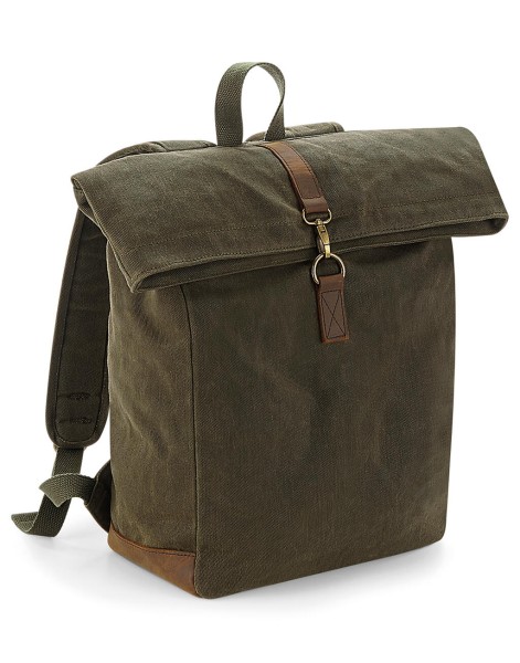 Heritage Waxed Canvas Backpack  