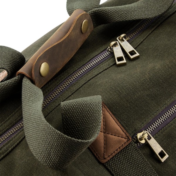 Heritage Waxed Canvas Holdall  