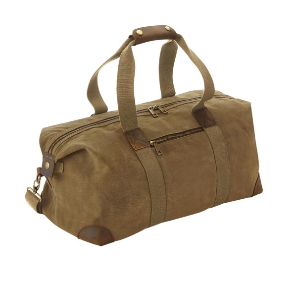 Heritage Waxed Canvas Holdall  