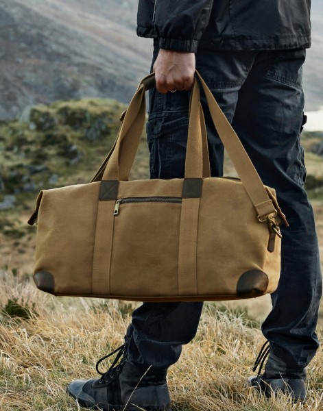 Heritage Waxed Canvas Holdall  