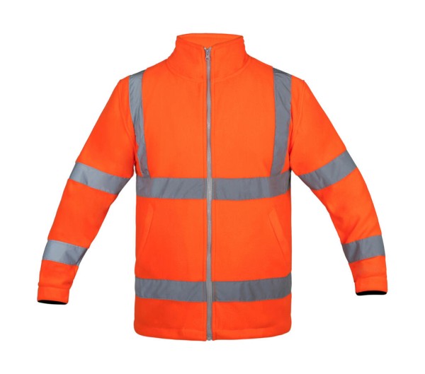 Hi-Vis Fleece Jacket Bergen Narancssárga 