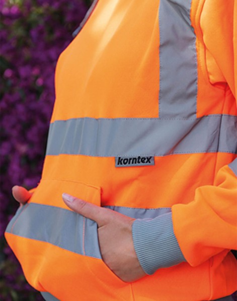 Hi-Vis Hoody Cork Narancssárga 