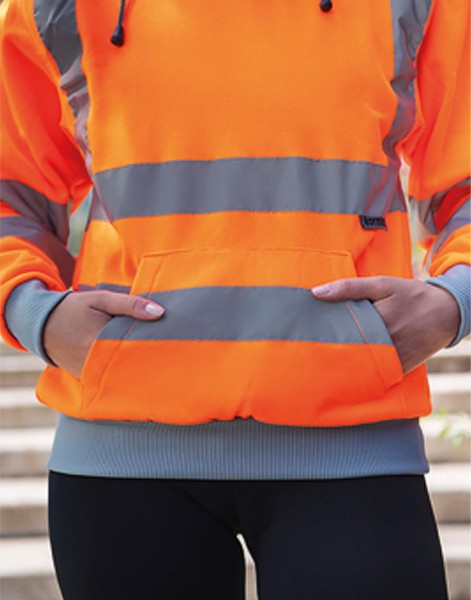 Hi-Vis Hoody Cork Narancssárga 