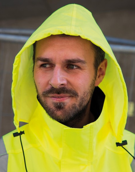 Hi-Vis Rain Jacket Lite Kaunas Sárga 
