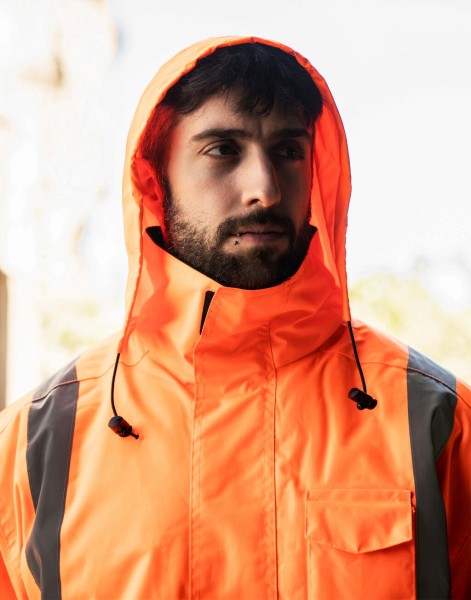 Hi-Vis Rain Jacket Lite Kaunas Sárga 