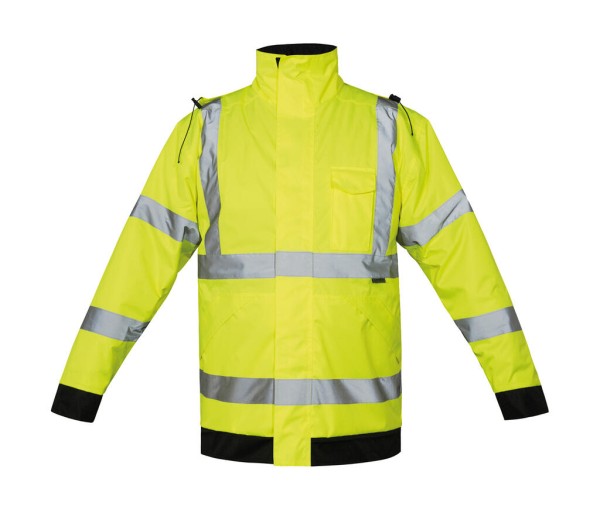 Hi-Vis Rain Jacket Lite Kaunas Sárga 