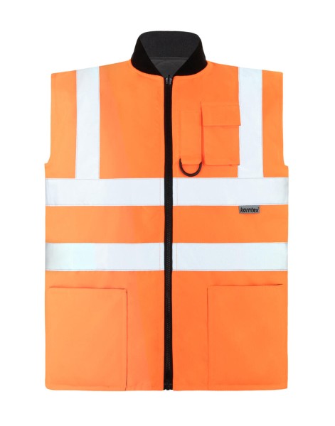 Hi-Vis Reversible Bodywarmer „Ural“  