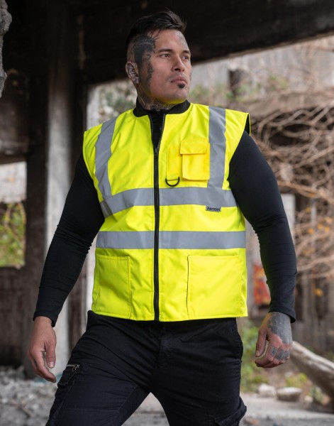 Hi-Vis Reversible Bodywarmer „Ural“  