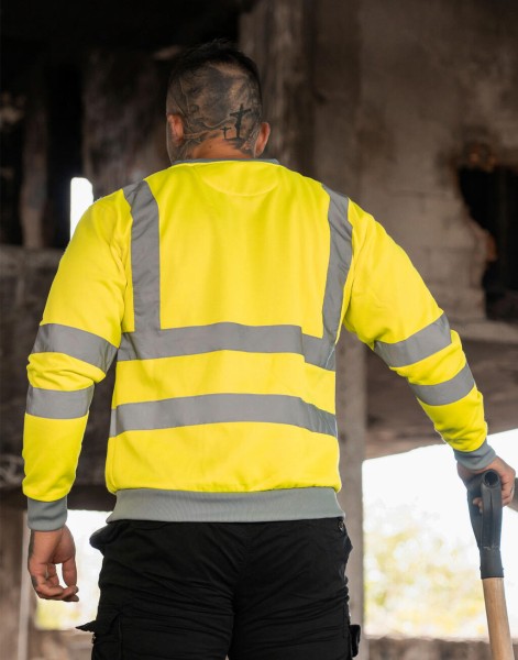 Hi-Vis Sweatshirt Limerick Narancssárga 