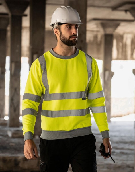 Hi-Vis Sweatshirt Limerick Narancssárga 