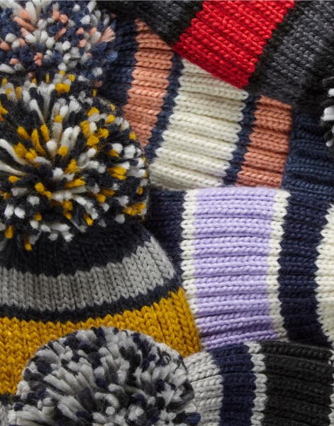 Hygge Striped Beanie  