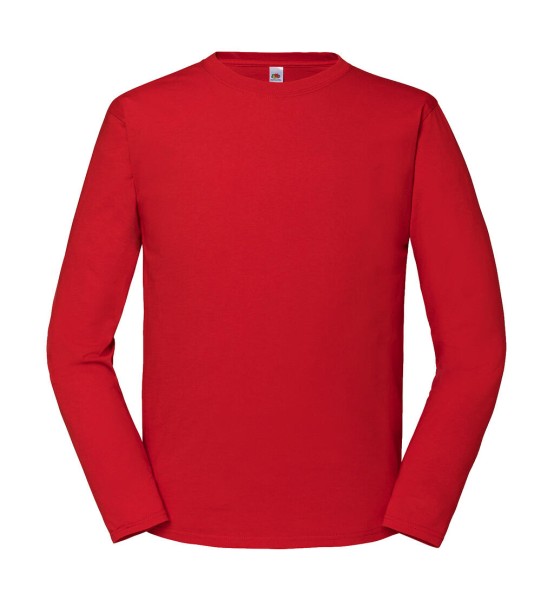 Iconic 195 Ringspun Premium Long Sleeve T Piros 
