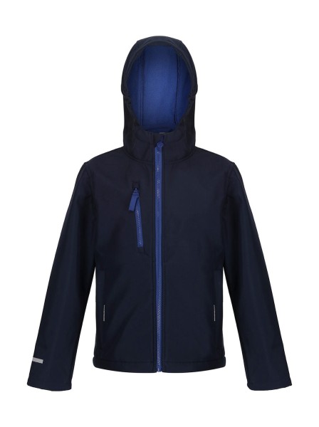 Junior Ablaze 3-Layer Hooded Softshell  