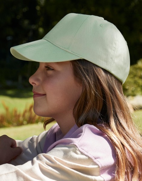 Junior Organic Cotton 5 Panel Cap  