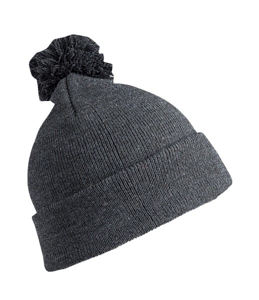 Junior Pom Pom Beanie Szürke 