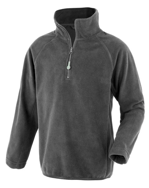 Junior Recycled Microfleece Top Szürke 